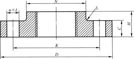 平面（FF)帶頸螺紋鋼制管法蘭 (適用于 PN 6、PN 10、PN 16、PN 25 和 PN 40